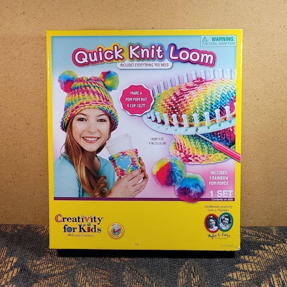Creativity for Kids Quick Knit Loom Kit